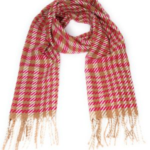 Sciarpa con frange 60x190cm