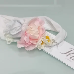 Fascia Petit Battesimo con margheritina