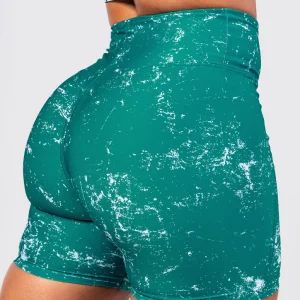 Leggings corti a vita alta 5″ HAMMIES Verde 615