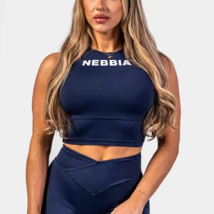 Canotta corta GYM THERAPY Blu scuro 618