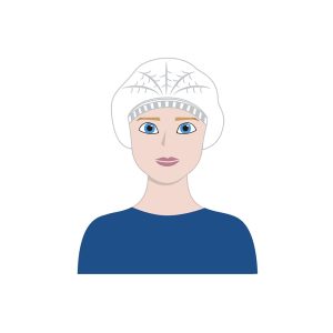 1000 pezzi Cuffia clip monouso in PLP GA1001101 EQUAL PROTECTION