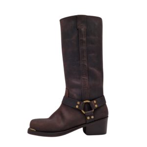 Stivale alto Krizia con punta squadrata – Donna – Made in Italy