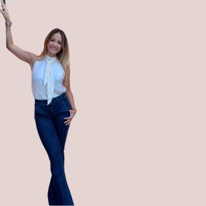 Jeans in denim Chino Bell Bottom 244