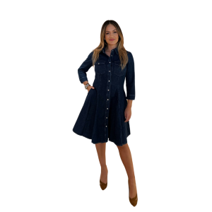 Abito Orlando in denim – Made in Italy