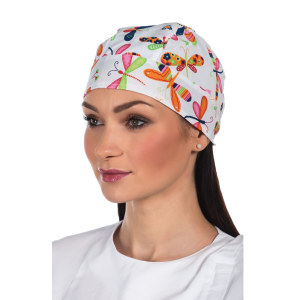 Bandana Medicale Fantasia CONF. CAPPELLO Libellule