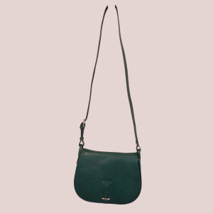 Borsa a tracolla in pelle martellata – Donna