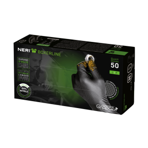 Guanti in nitrile NERI Grease Monkey