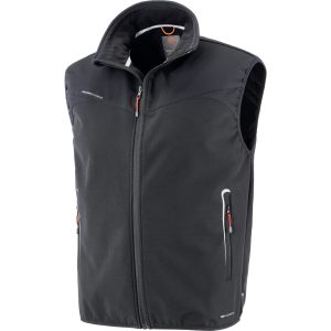 Gilet Softshell Nero NERI Gilet Jackson