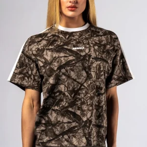 Maglietta da allenamento rilassata Nebbia Power 894 - Mimetica marrone chiaro