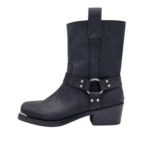 Stivale basso con punta squadrata Kimberly