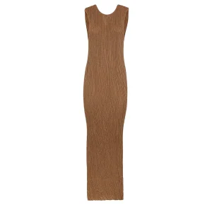 Abito lungo AKEP a coste lurex