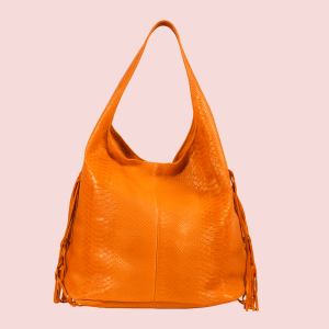 Borsa a spalla in stampa cocco – Made in Italy