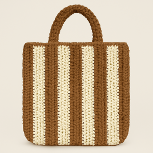 Shopper in rafia Capri