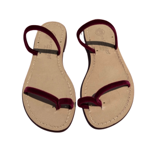 Ciabattine capresi in velluto Velia –  Made in Italy