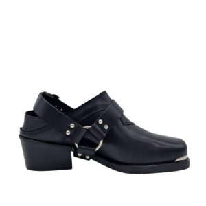 Zoccolo Huston con punta squadrata e montone interno