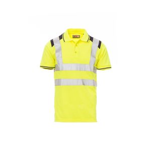Polo bicolore uomo alta visibilità GUARD+ PAYPER