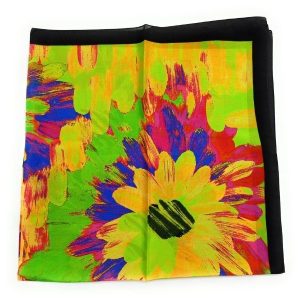 Foulard Pennello Seta 90x90cm